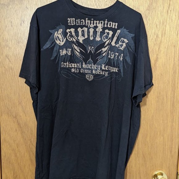Men's Old Time hockey Washington Capitals t-shirt NHL XL - Picture 1 of 4